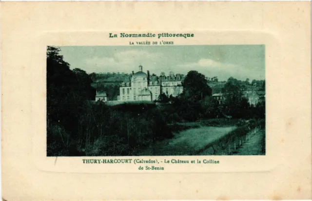 CPA AK THURY-HARCOURT - Le Chateau et la Coiline de St-Benin (516146)