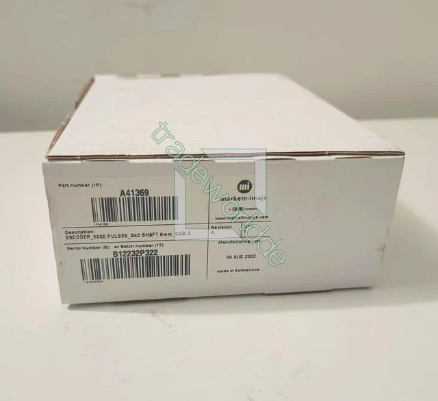 Encoder A41369 1PC MARKEM IMAJE A41369 Inkjet Encoder New EUR 504,26 - PicClick DE