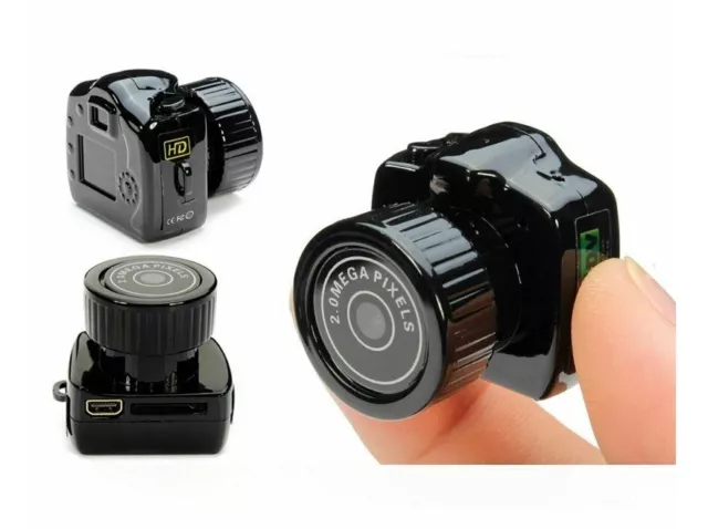 Mini Portable Digital Webcam HD Camera Video Recorder Camcorder Sport Fun UK