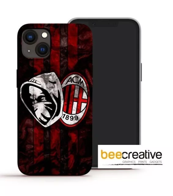 Cover Personalizzata TPU Milan Rossoneri Ultras 2023 Iphone Samsung Xiaomi