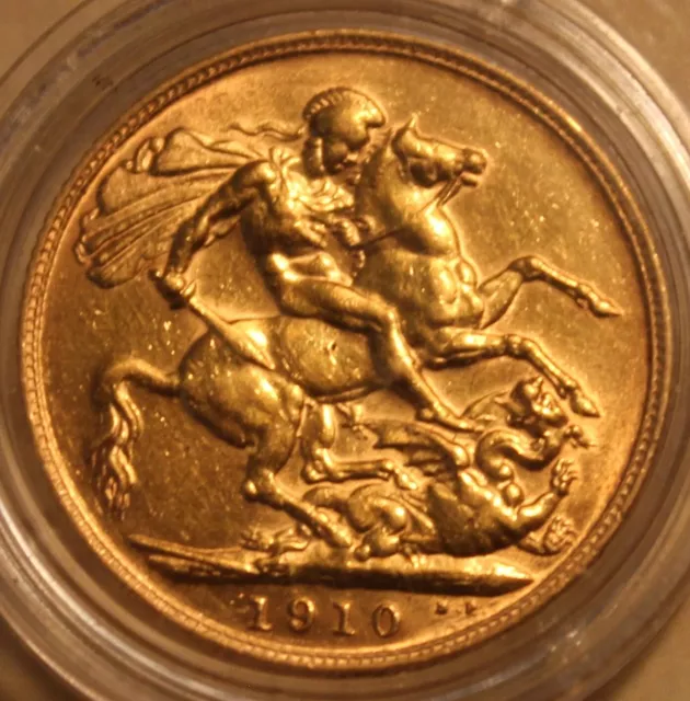 1910 Full Sovereign (2)