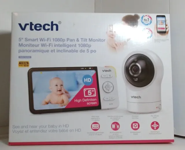 VTech RM5764HD 1080p Smart Wi-Fi Video Baby Monitor $210