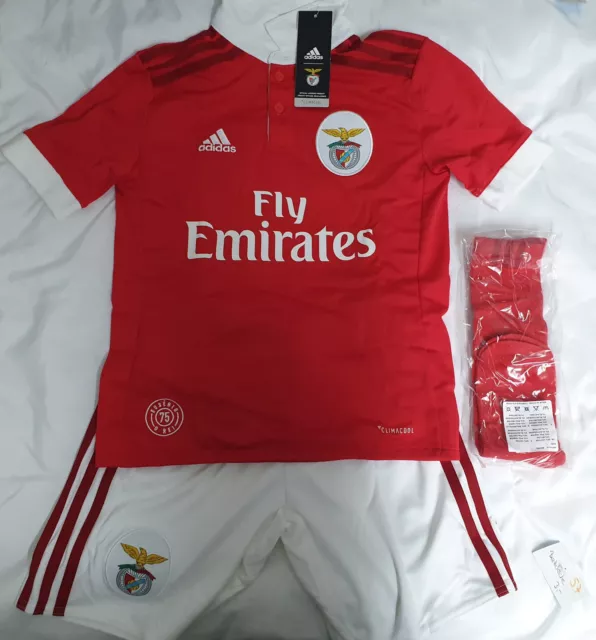 adidas Unisex Kinder Benfica Lissabon Heimtrikot Mini Kit Gr 164 Neu