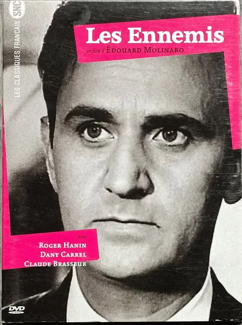 Dvd Les Ennemis/Espionnage/Molinaro/Roger Hanin/Dany Carrel/Claude Brasseur/1962
