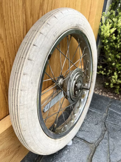 CLASSIC RARE RALEIGH rsw Chopper MK1 Dynohub Front bike wheel tyre ...