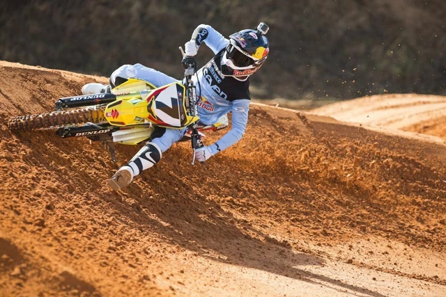 527286 JAMES STEWART Honda Yamaha SX/MX Motocross 16x12 WALL PRINT POSTER