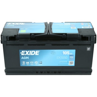 EXIDE EK1050 AGM Autobatterie 12V 105Ah 950A/EN Start Stopp EUR 189,90 ...