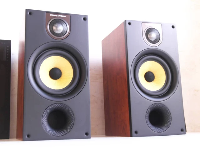 BOWERS WILKINS B&W 686 S2 Bookshelf Speaker Pair Tested Japan