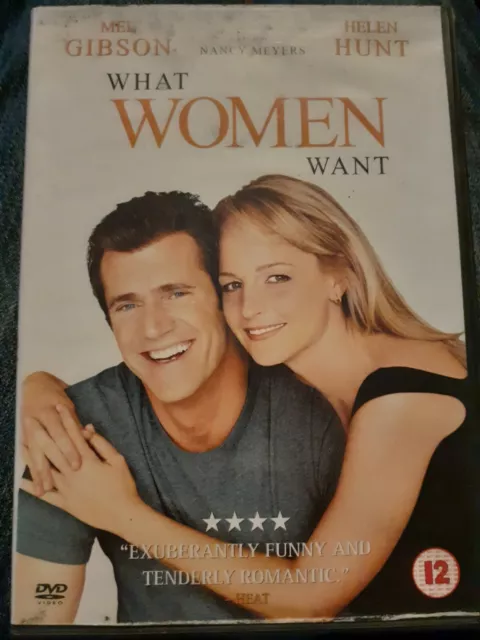 What Women Want (DVD, 2001) Mel Helen Hunt & Mel Gibson