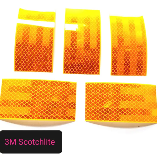 3M SCOTCHLITE REFLEKTIERENDES Selbstklebeband 1m x 19mm Reflektorband  Klebeband EUR 1,99 - PicClick DE