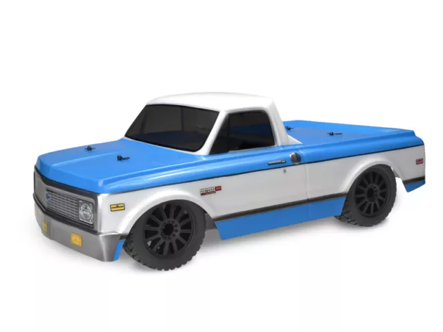 JConcepts 1/10 1972 Chevy C10 Slash 4x4/Scalpel Spd Run Pickup Truck Clear Body 3