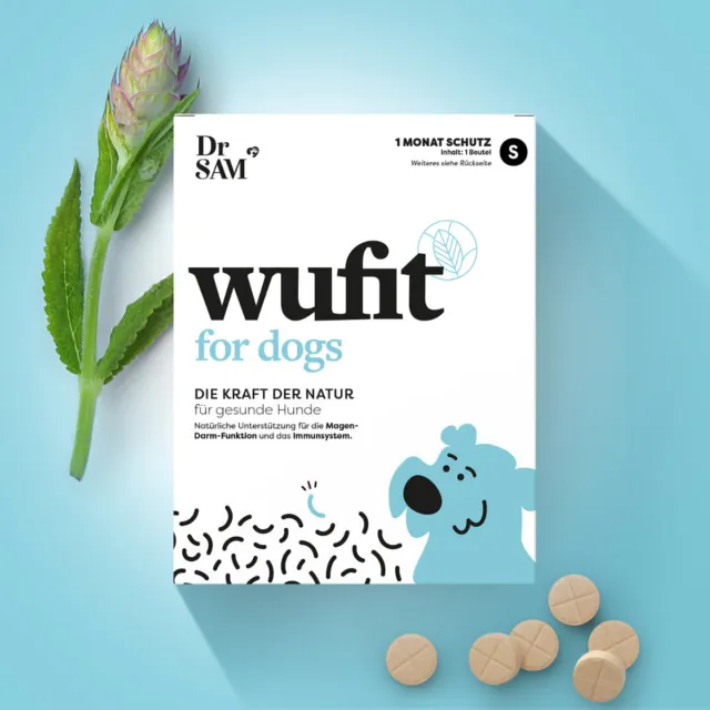 Dr. Sam Wufit pour Chiens Sous 20 KG, Neuf