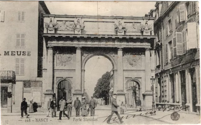 *12221 cpa Nancy - Porte Stanislas