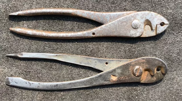Vintage Atlas Powder Co. Blasting Explosives No. 2 Mining Dynamite Cutter Pliers