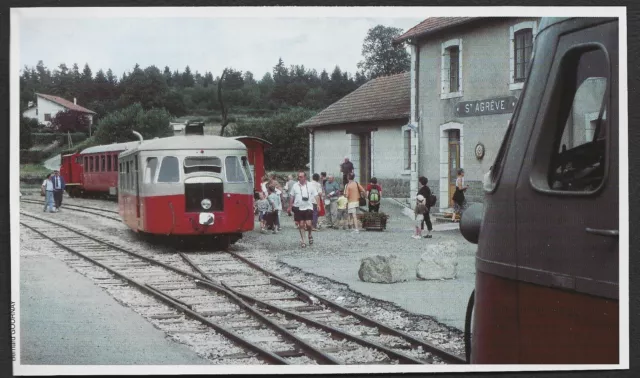 2003  --  Train En Gare De Saint Agreve . 3V124