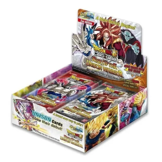 Dragon Ball Super Rise Of The Unison Warrior Second Edition Booster English