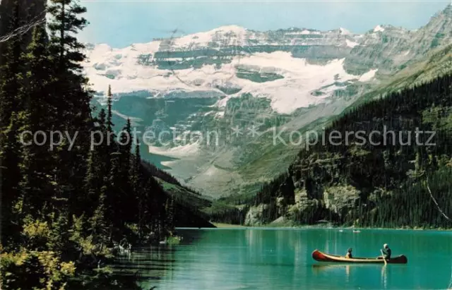 73060872 Banff Canada Lake Louise and Victoria Glacier Canadian Rockies Banff Ca
