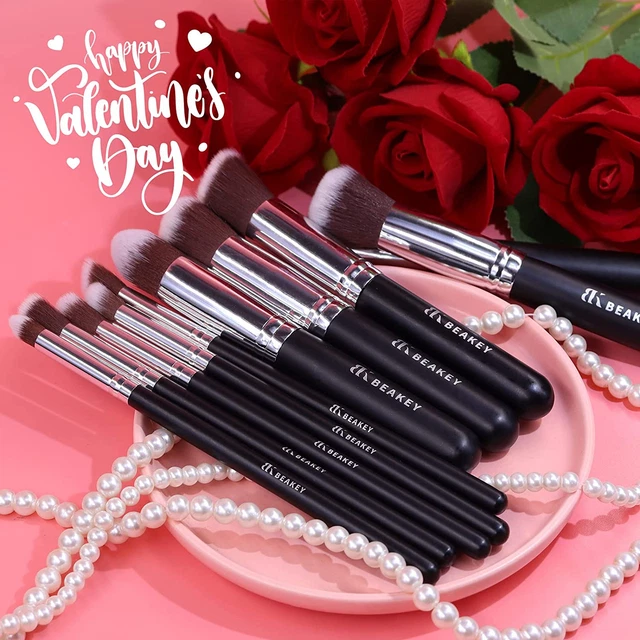 Pennelli Make up BEAKEY Premium Synthetic Set Di Pennello Da Trucco Fondazione C 2