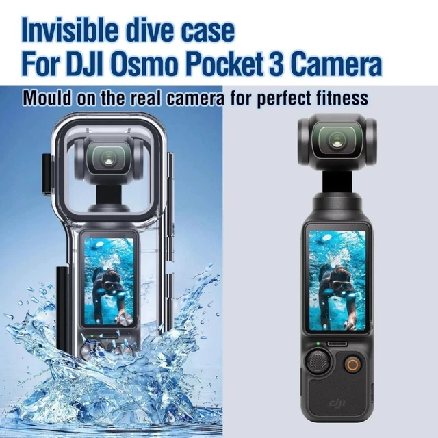 FUNDA CARCASA DE Buceo Impermeable para DJI Osmo Pocket