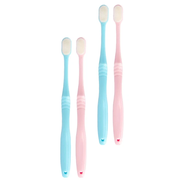 4 Pcs Weiche Zahnbürste Wangan Haarzahnbürste Zahnbürste Für Kinder Weiches Fell