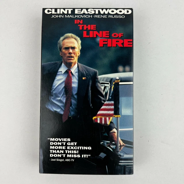 IN THE LINE of Fire VHS Video Tape $4.01 - PicClick