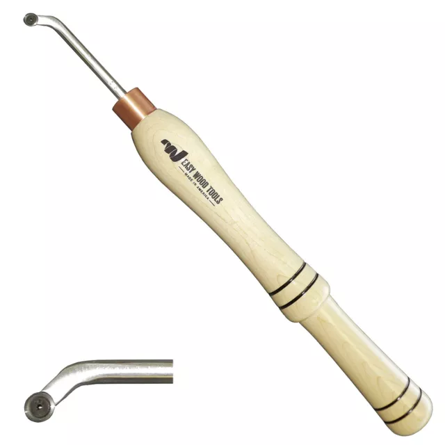 NEW! Easy Wood Tools Mini Easy Hollower #2 EWT Ci5 45° Bars Rounded Corner #6502