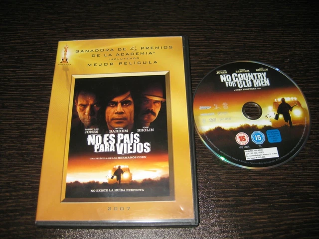 Old Rural Man NO COUNTRY FOR Old Men DVD Tommy Lee Jones Javier Bardem Josh Brolin £ ...