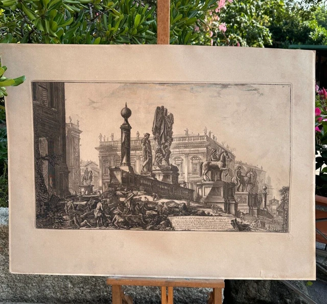 antica-acquaforte-piranesi-regia-calcografia-roma-campidoglio-eur-349