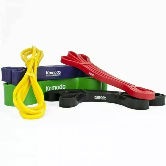 Resistance Bands Pull Up Heavy Duty Set Assisted Exercise Tube Home Gym Fitness