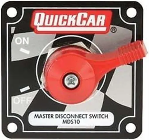 Master Battery Disconnect Panel Switch Quickcar IMCA 4 Post Alternator Drag Race