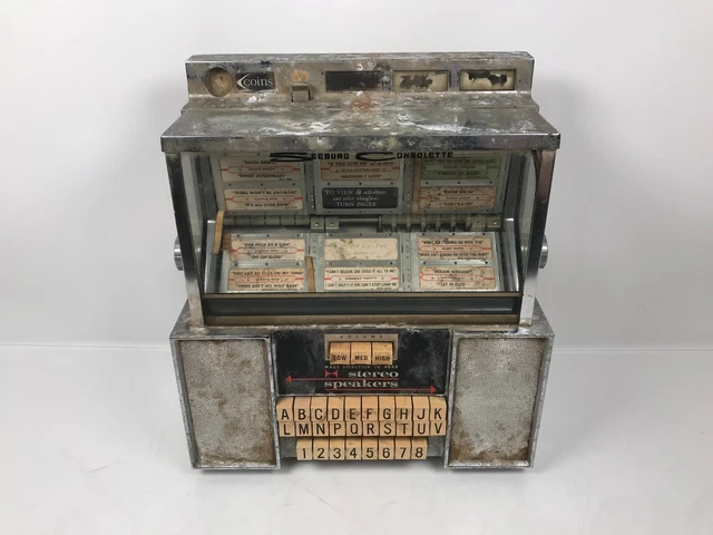 Seeburg Consolette Jukebox Stereo Parts/Repair