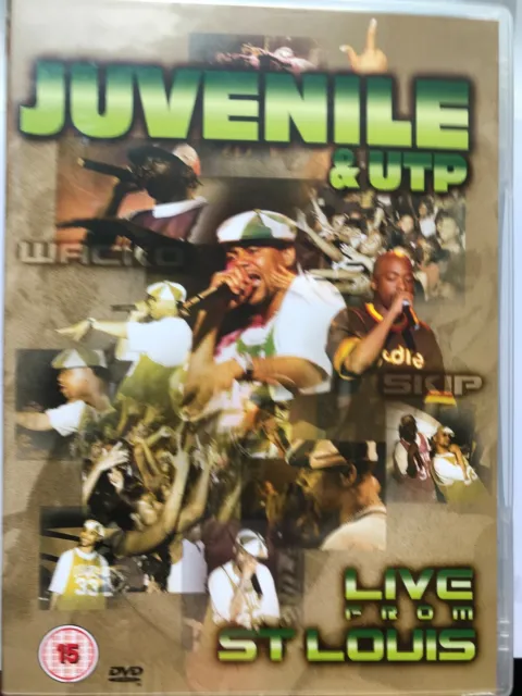 Juvenile & UTP Live From St Louis DVD *** USED GOOD ***