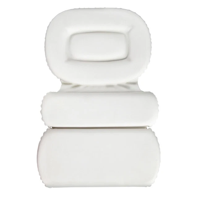 Cuscino da bagno in schiuma tripieghevole vasca cuscino da bagno collo cuscino moda guardia collo