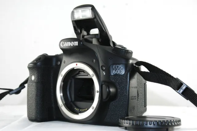 Canon EOS 60D 18MP Digital SLR Camera, Black + Free 16GB SD card.