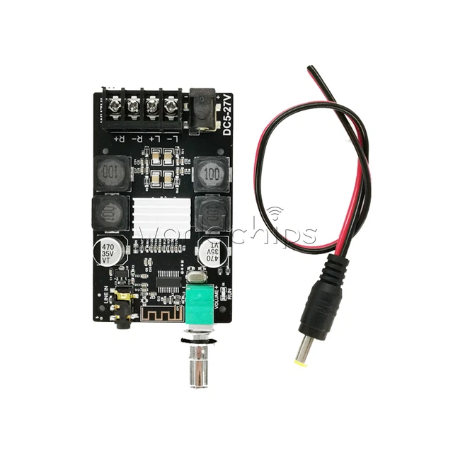 50W 50W audioversterker, stereoversterker, HIFI Bluetooth 5.0 digitale audioversterker Board geheugenkaartspeler met TPA3116-chip, voor AMP- versterker(zilver 50W 50W audioversterker, stereoversterker, HIFI Bluetooth 5.0 digitale audioversterker Board geheugenkaartspeler met TPA3116-chip, voor AMP- versterker(zilver