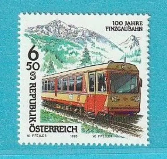 Österreich aus 1998 ** postfrisch MiNr. 2262 Eisenbahn