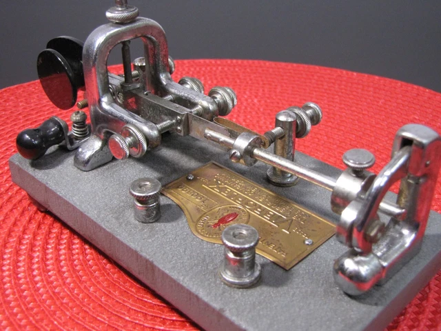 Telegraph Keys Vibroplex Bug - Pour Radioamateurs, Occasion En Bon état Clé Télégraphique Vibroplex