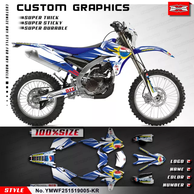 MX Graphics Wrap Design for Yamaha WR250F 450F YZ250FX YZ450F YZ450FX 2014-2019