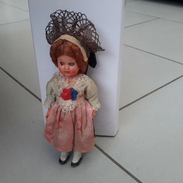 ANCIENNE BOUTEILLE POUPÉE Alsacienne tête avec sigle aigle 2 France, vintage EUR 12,00 - PicClick FR
