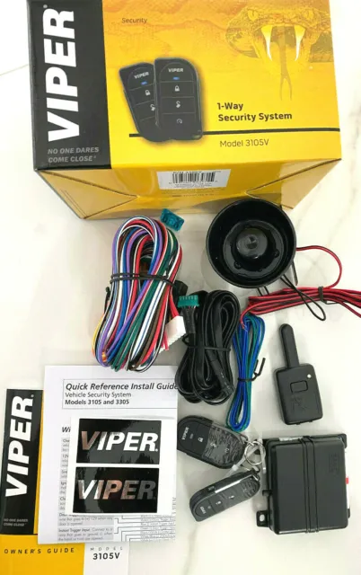 Viper 3105V Security System Keyless Entry Car Alarm with/ 2 Remotes