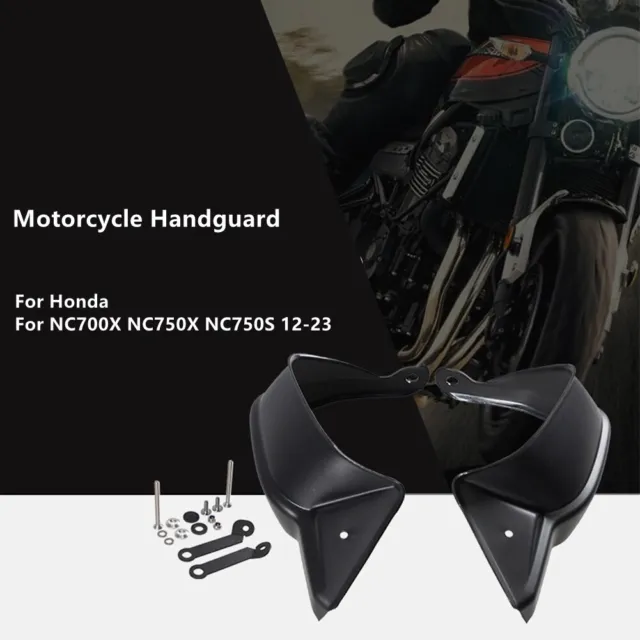 Guidon coupe-vent de moto universel 7/8inch 22mm Protecteur de poignée  Bouclier Moto Motocross S