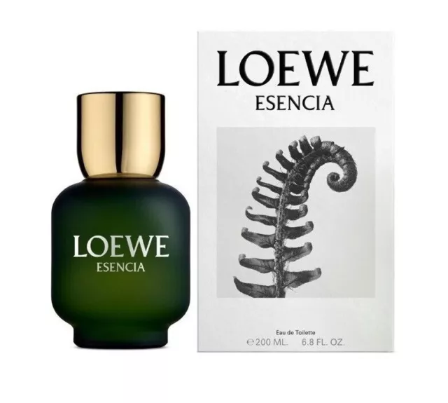 Esencia de Loewe 200 ml.  eau de toilette pour Homme 6.8 Fl. Oz. FORMATO ANTIGUO