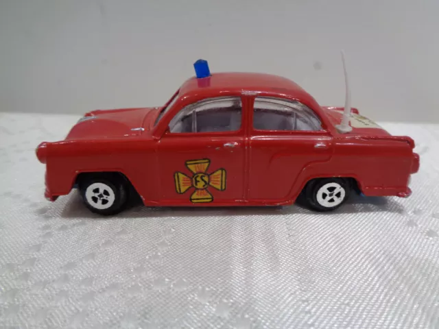 Ancienne MAXWELL Product (Calcutta) "AMBASSADOR MK II  FIRE CHIEF" 1972 1/43