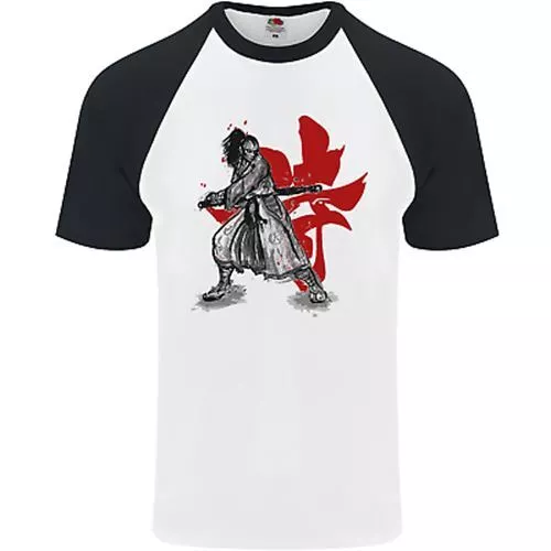Samurai Spirit Mma Misto Arti Marziali DA UOMO S/S Baseball T-Shirt