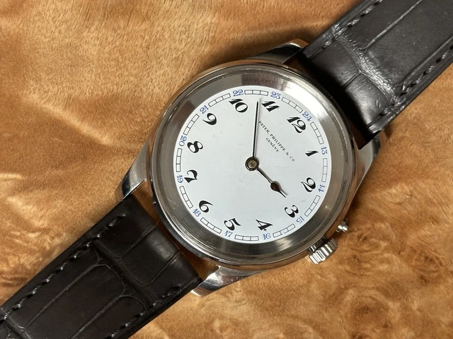 Montre Bracelet Homme Denvosi Style Patek - Étanche 30m, Boîtier Argent, Quartz - Avec Boîte