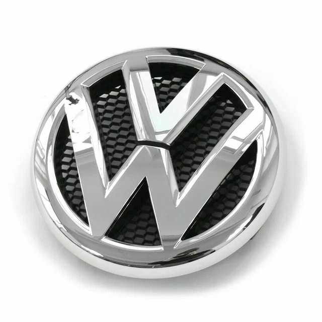 ORIGINAL VW AMAROK Front Grill Badge Emblem Logo Chrome Black