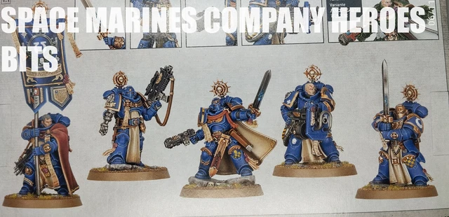 Lot De 10 Figurines De 150 Pièces Games Workshop Warhammer 40k - Space Marine Primaris - Foto 3