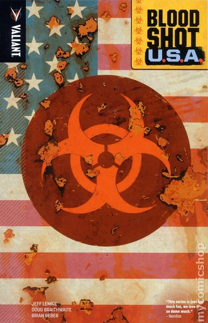 Bloodshot USA TPB #1-1ST VF 2017 Stock Image