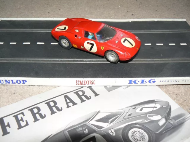 Monogram Ferrari 330P/LM GT Prototype slot racing car - vintage 1/32 scale.....