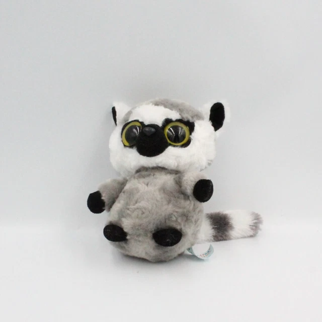 Doudou peluche lémurien gris YOOHOO - 25299